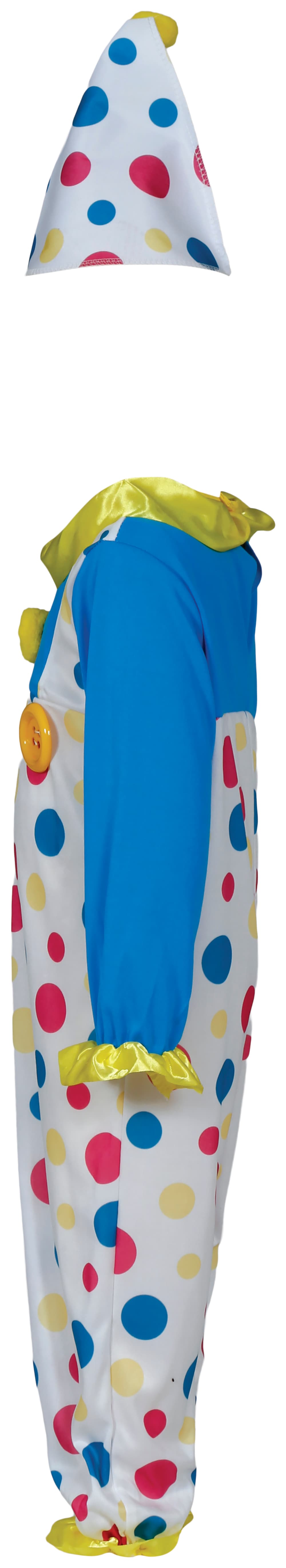 Prikket klovn – kostume til baby