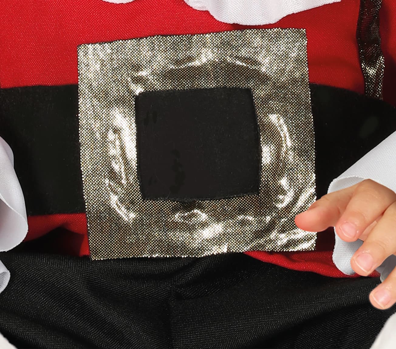 Pirat – kostume til baby, bordeaux og sort
