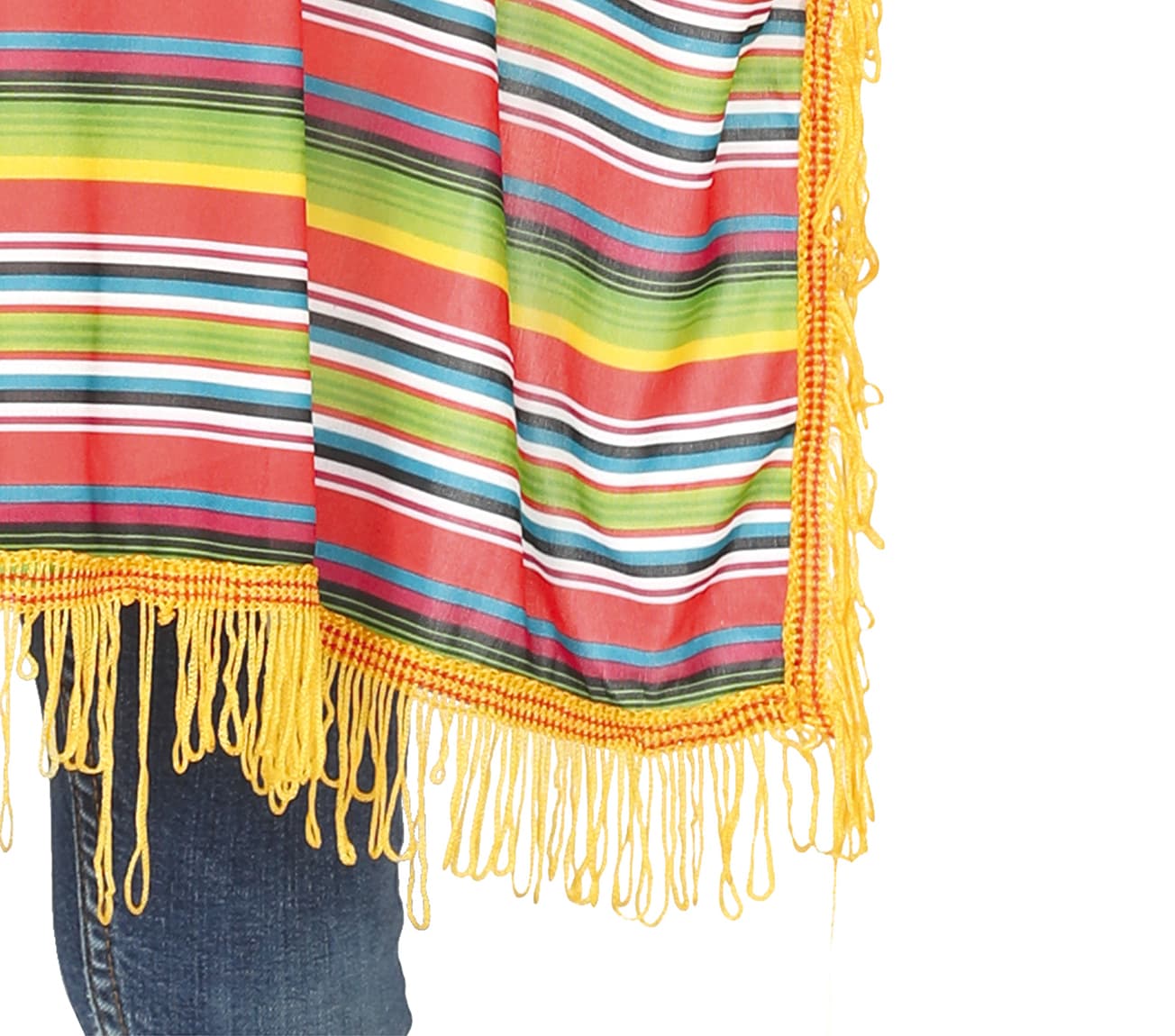 Mexicansk poncho – kostume til drenge