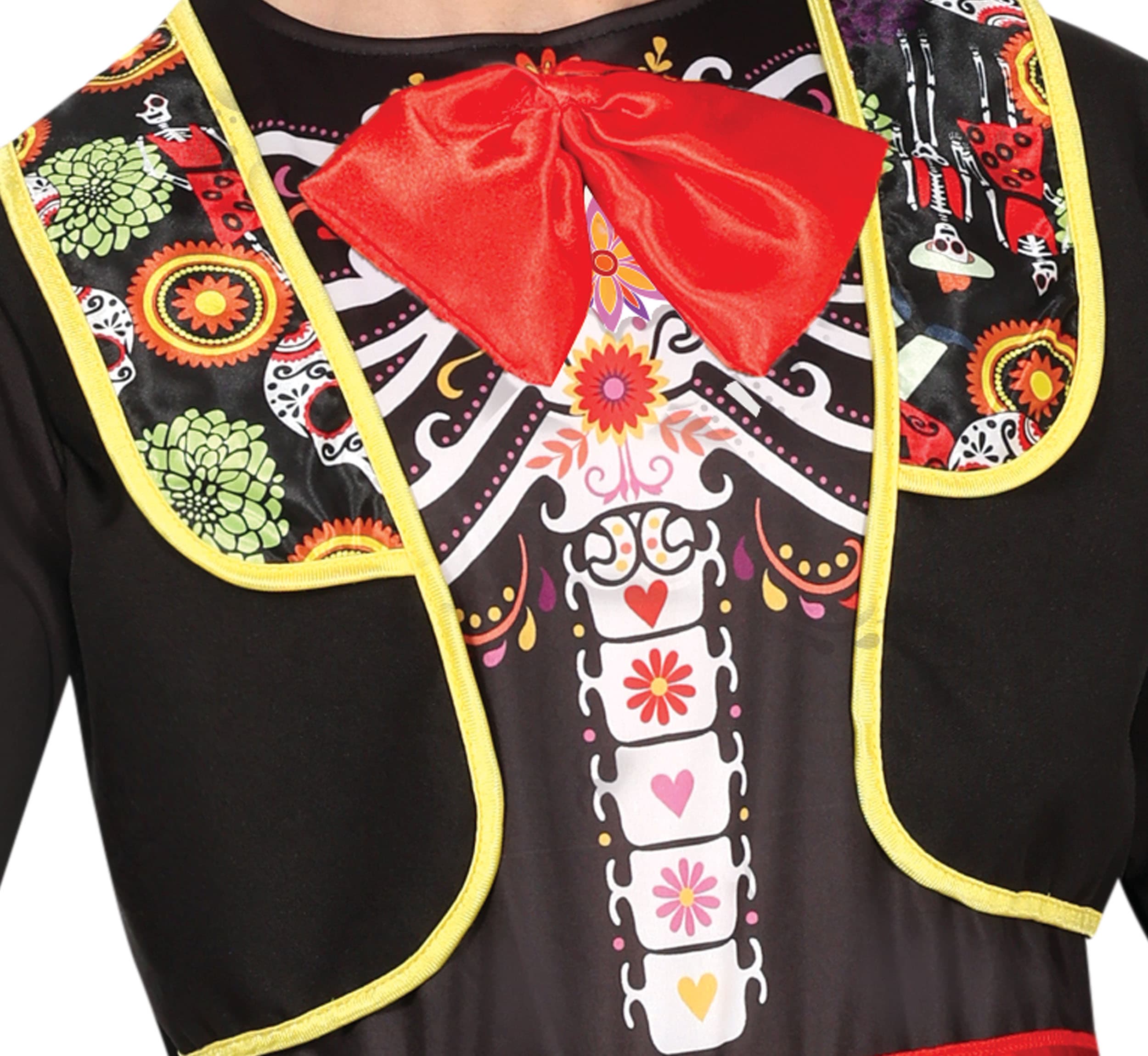 Mariachi-skelet – kostume til herrer