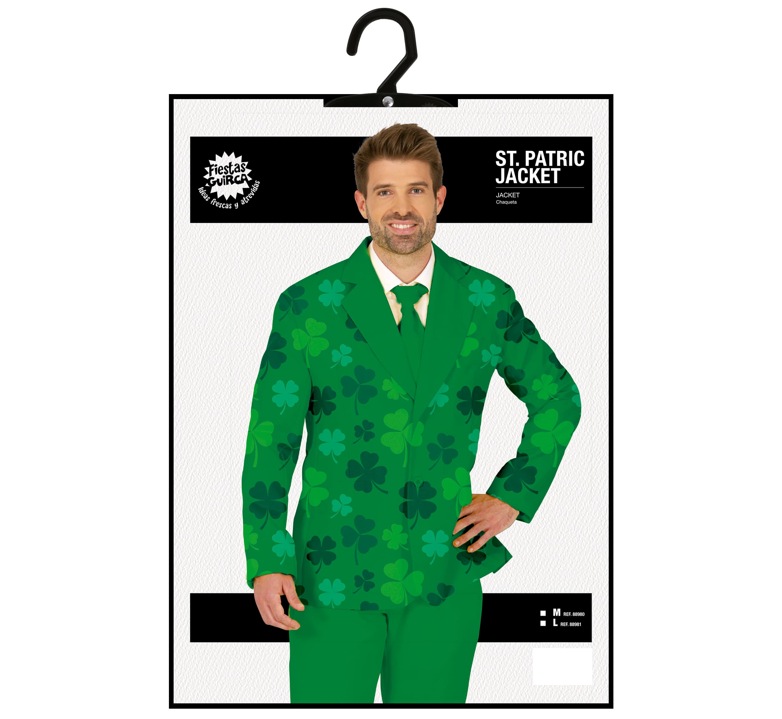Jakke til St. Patrick's Day til herrer