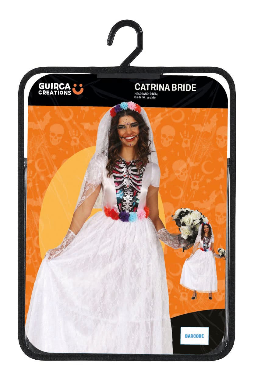 Catrina-brud – kostume til damer