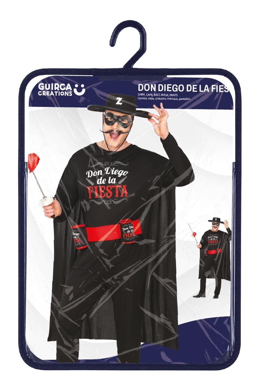 Festens Don Diego – kostume til herrer