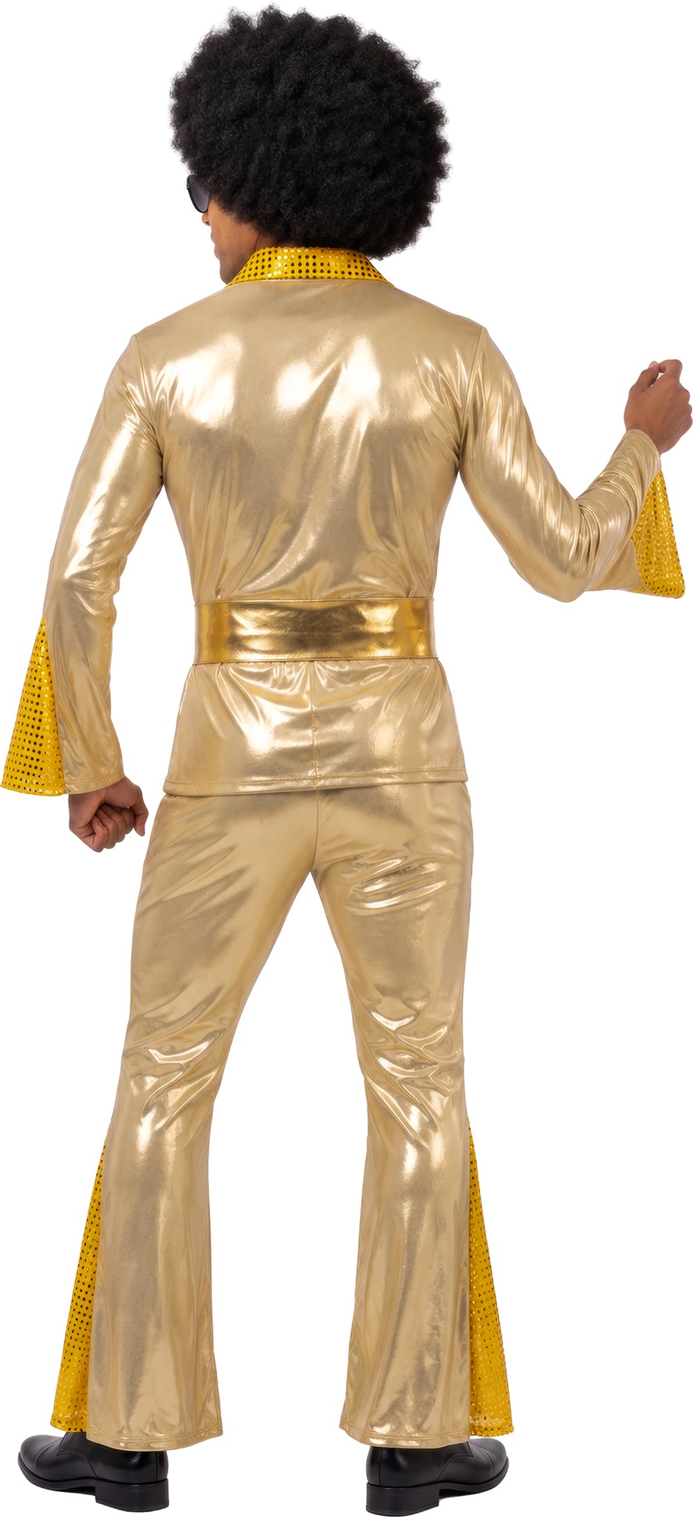 Discocowboy i guld – kostume til herrer