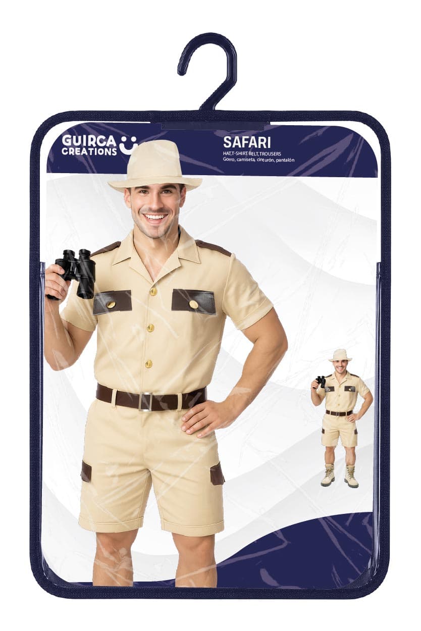 Safari – kostume til herrer