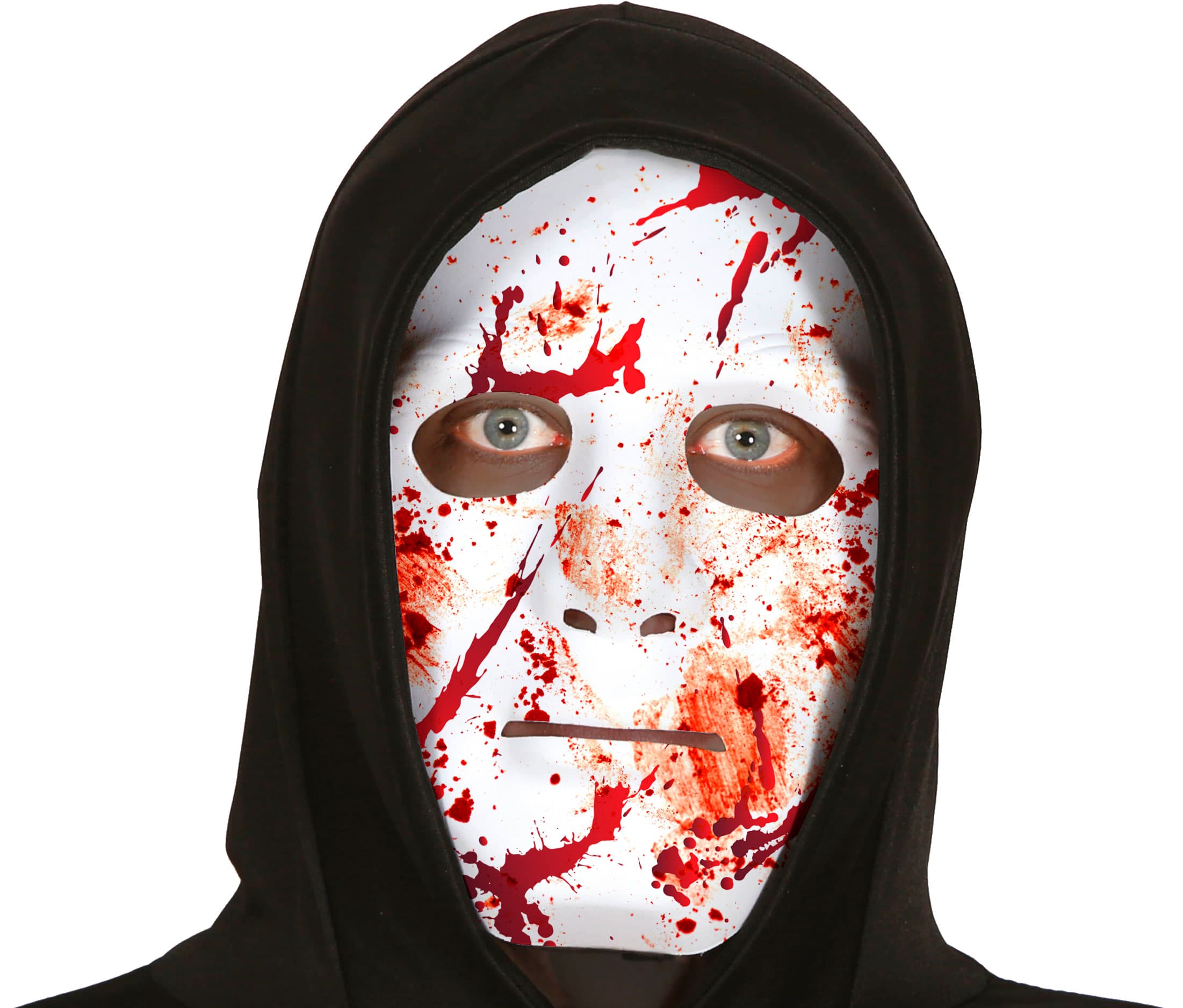 Blodig maske, PVC