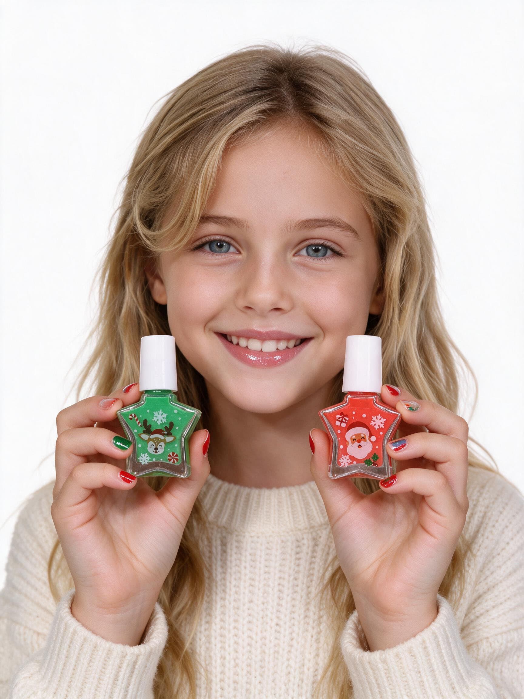 Lil Xmas neglelak-duo, stjerne, til børn