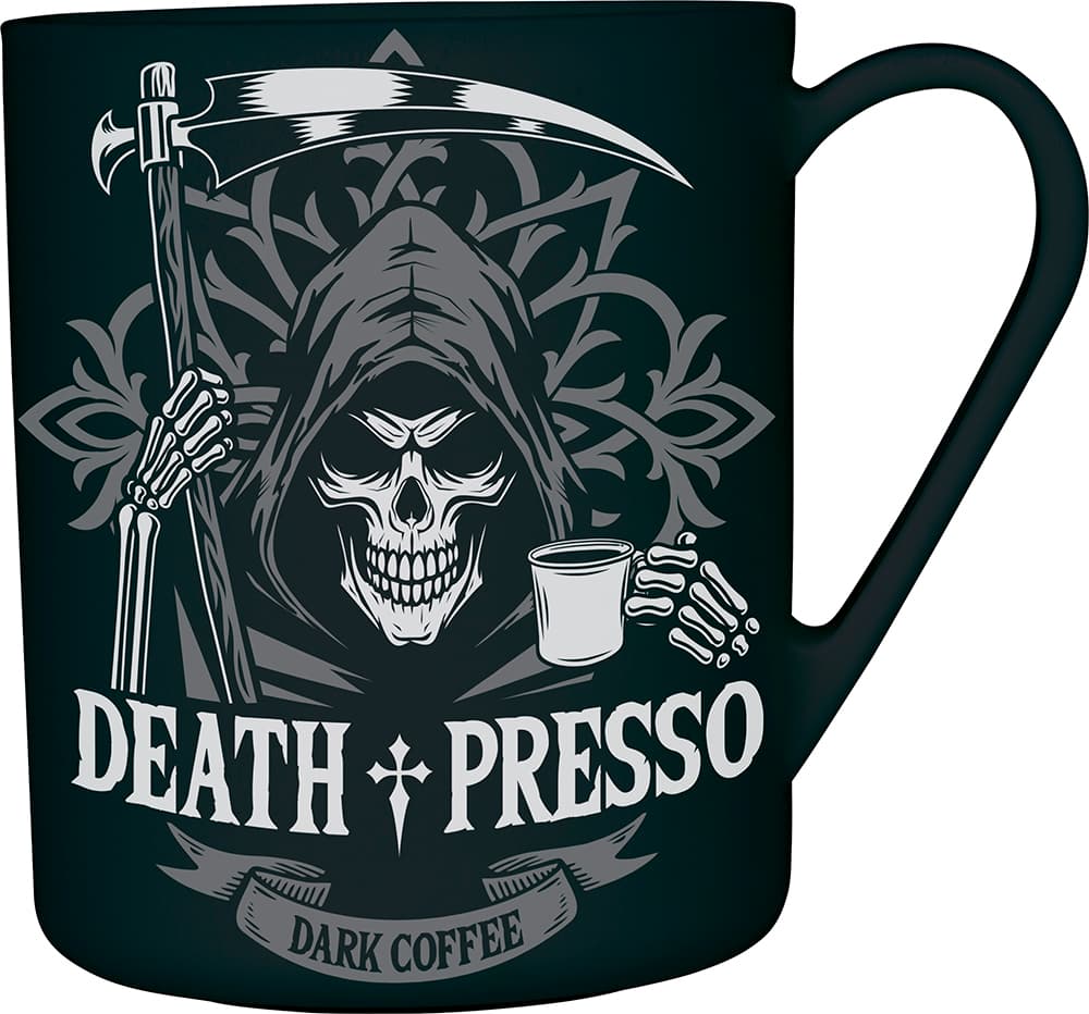 Krus "Death Presso", PVC, 10 cm