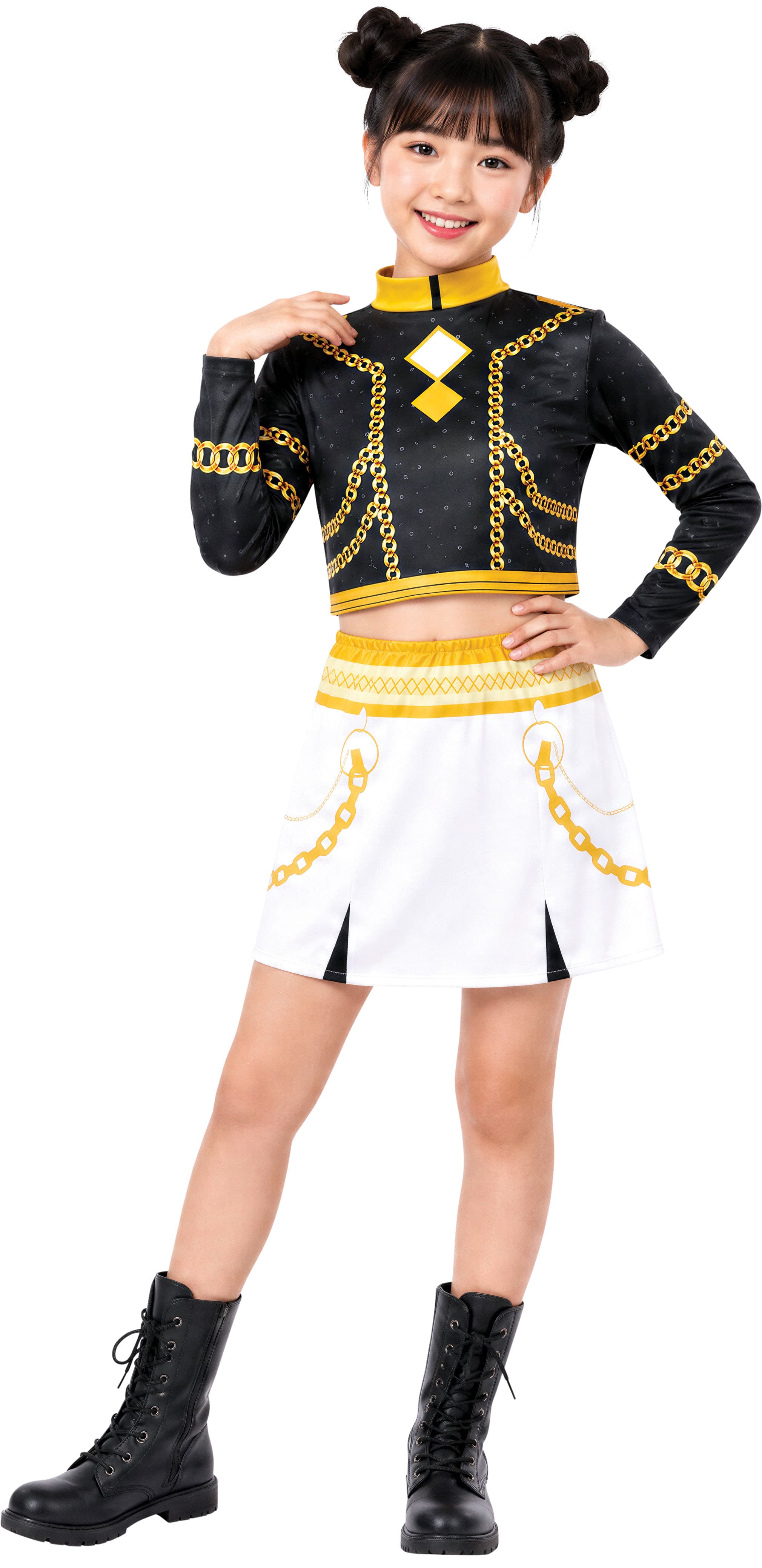 Popstjerne Silver Lite – kostume til piger