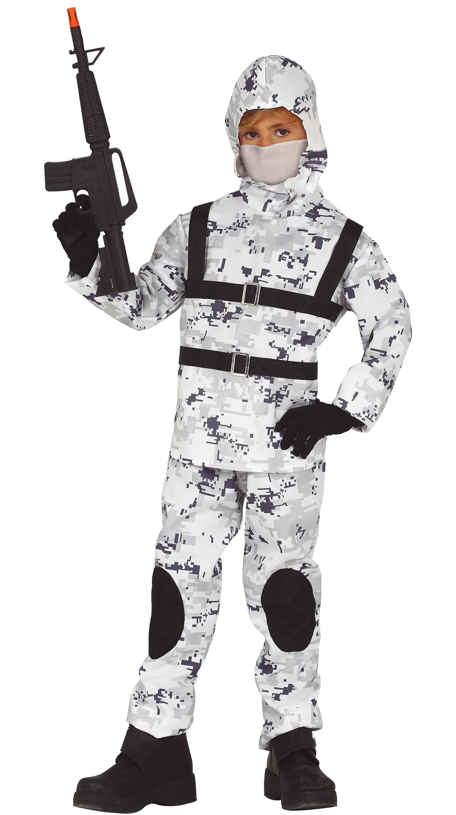 Arktisk soldat – kostume til drenge