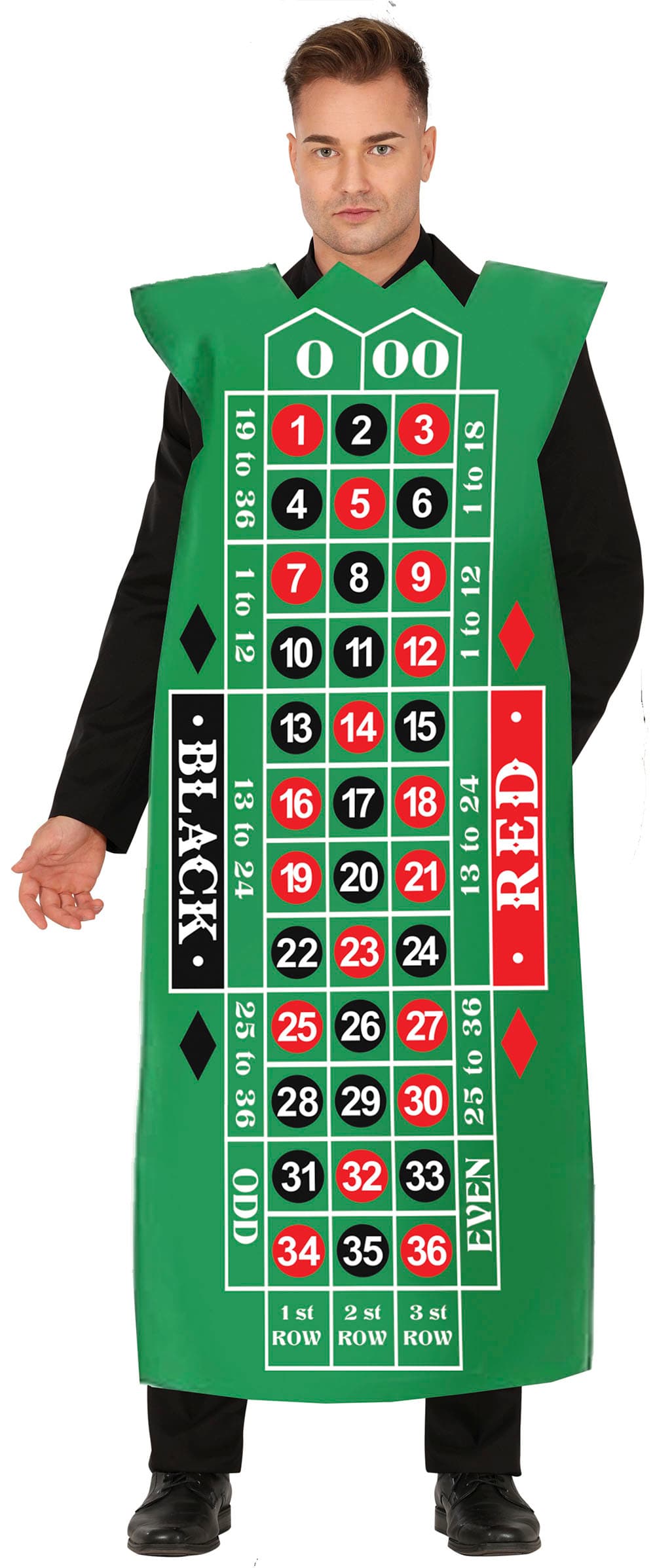 Roulette – kostume til herrer