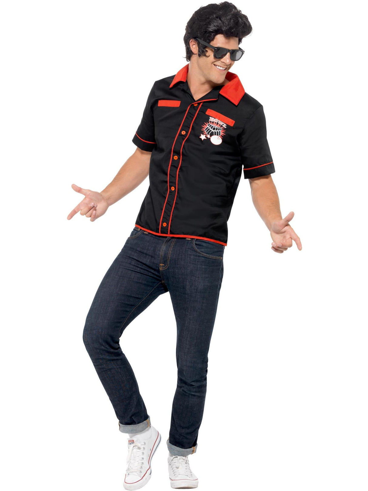 Bowlingskjorte fra 50'erne