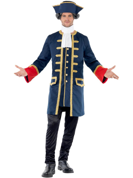 Piratkommandørkostume