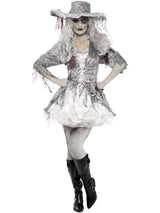 Deluxe spøgelsesskib piratskatkostume