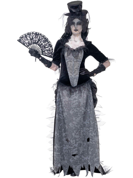 Spøgelsesbyens sorte enke-kostume