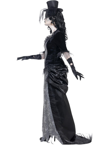 Spøgelsesbyens sorte enke-kostume