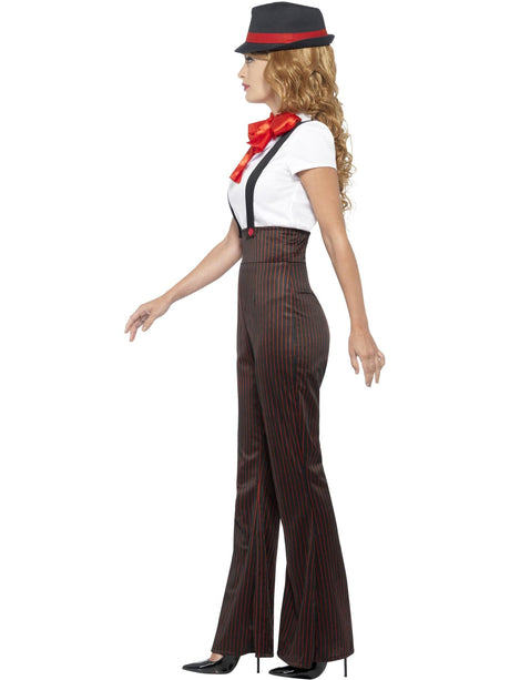 Glamourøs gangsterkostume