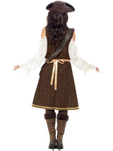 Piratkostume til pige på højt hav