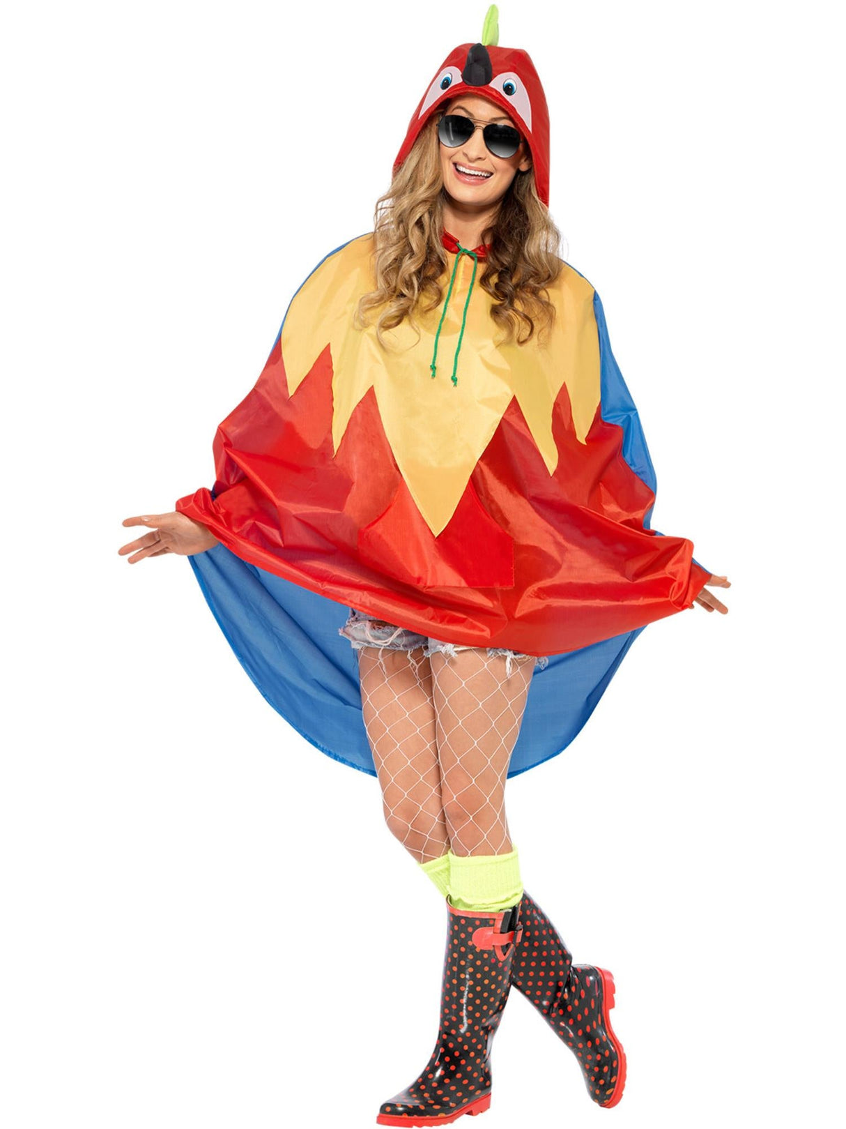 Papegøjefest-poncho