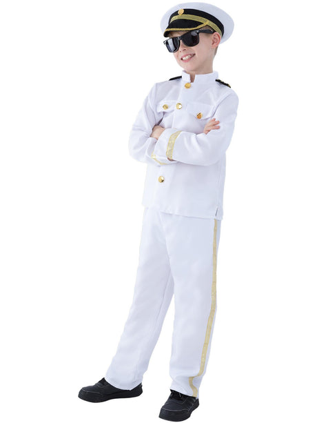 Kaptajnkostume, barn