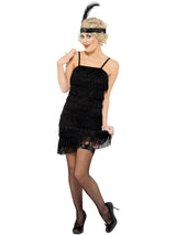 Deluxe Frynser Flapper Kostume