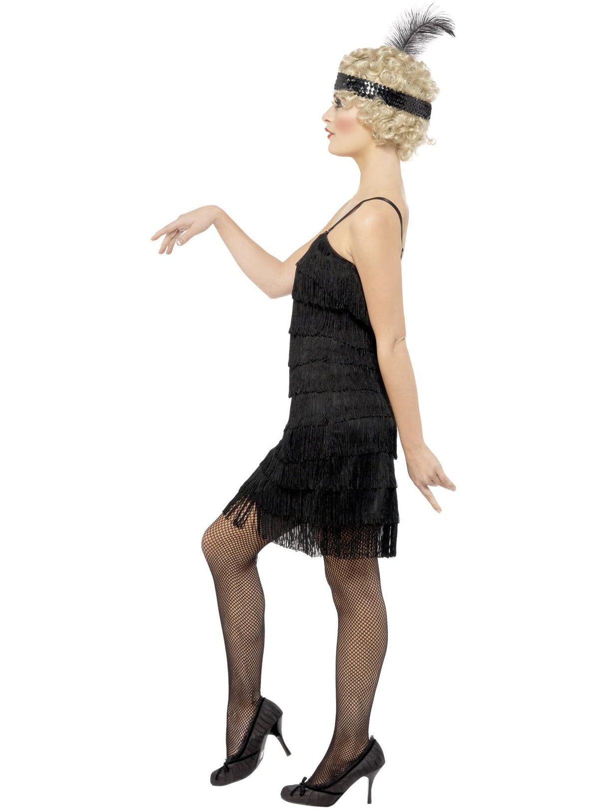 Deluxe Frynser Flapper Kostume