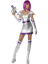 Fever Space Cadet Kostume Metallisk