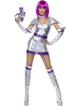 Fever Space Cadet Kostume Metallisk