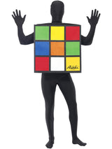 Rubiks terning unisex kostume