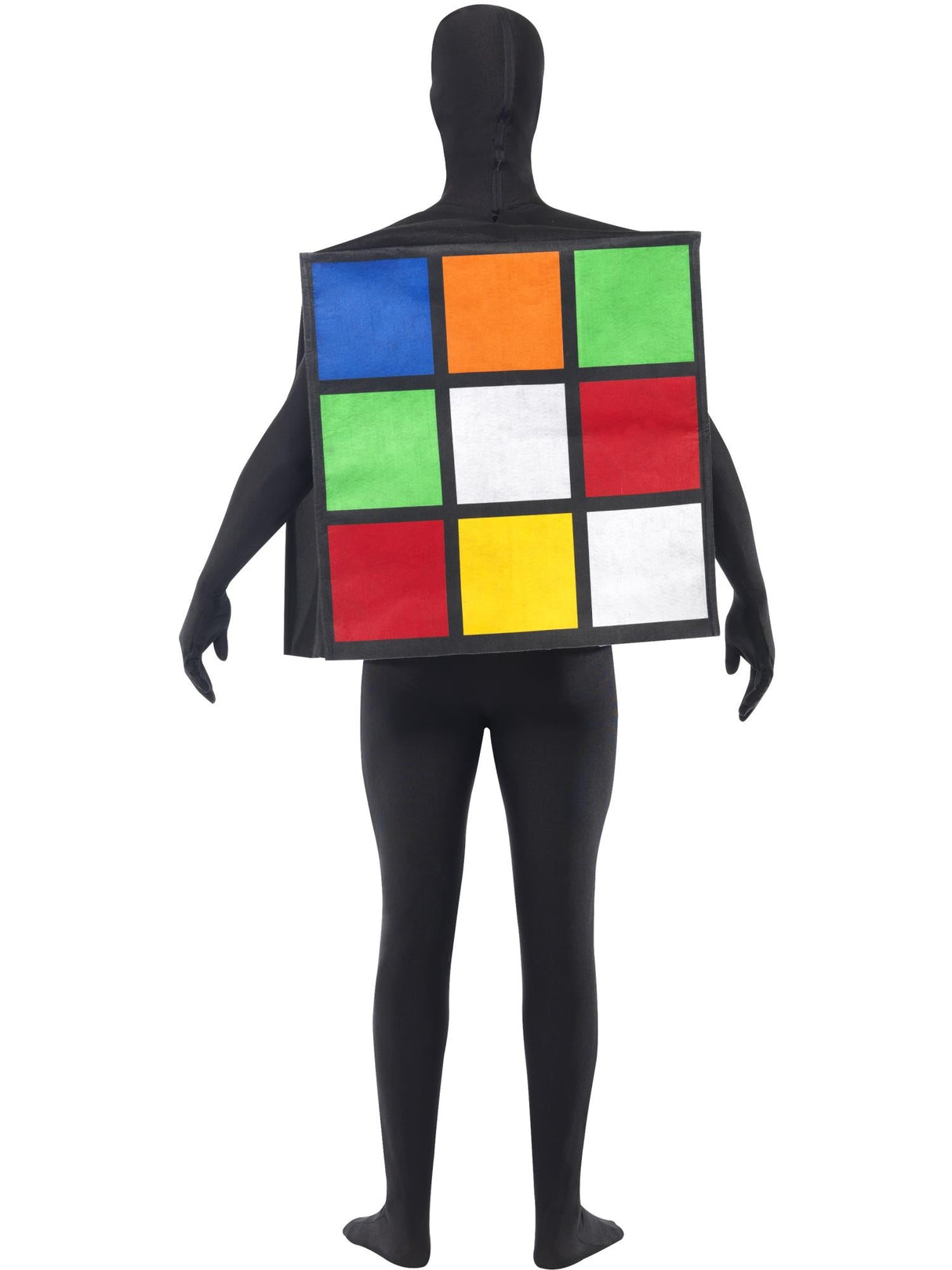 Rubiks terning unisex kostume
