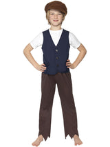 Victoriansk fattig bondedreng-sæt