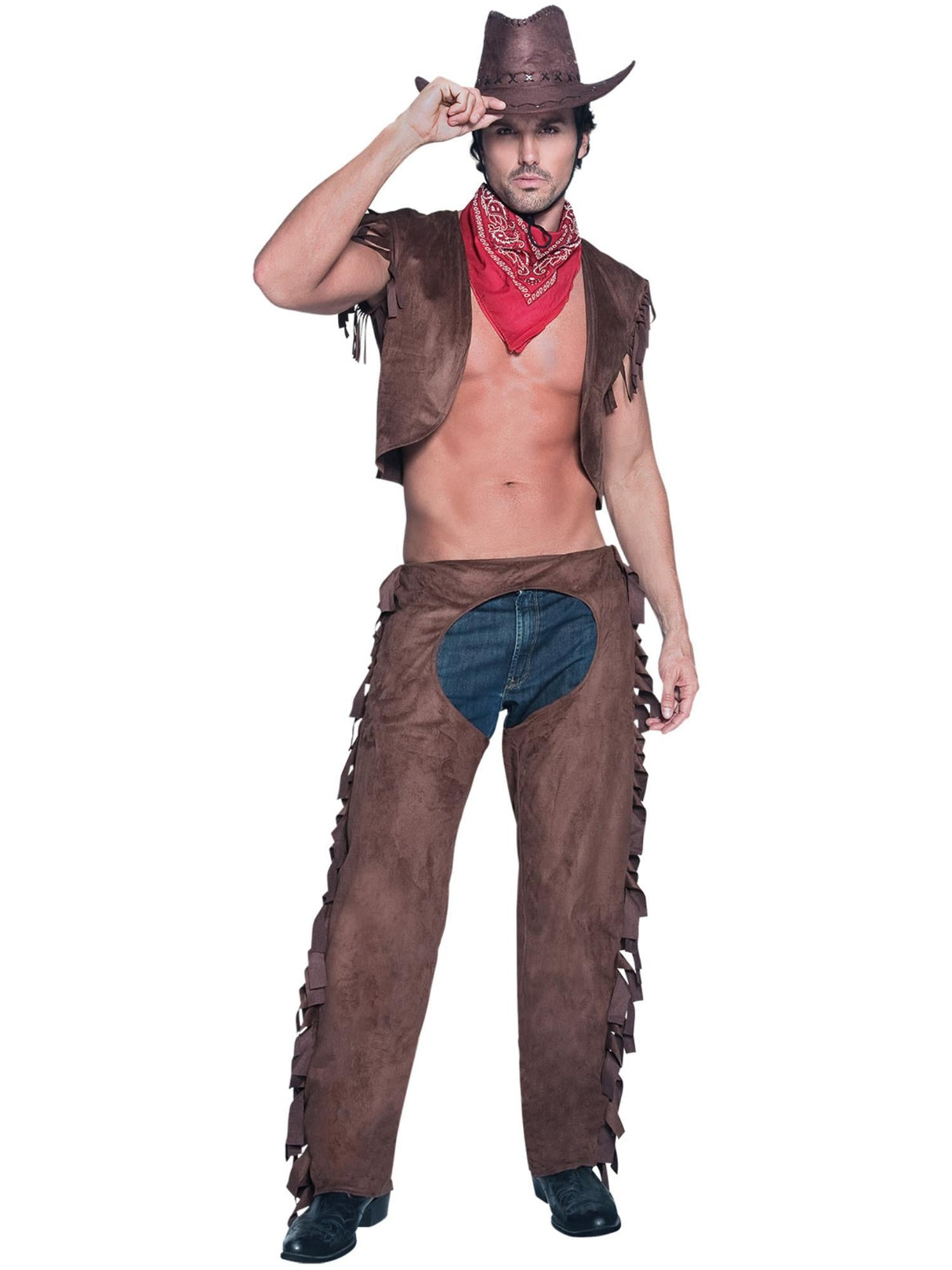 Fever Male Ride Em High Cowboy Kostume