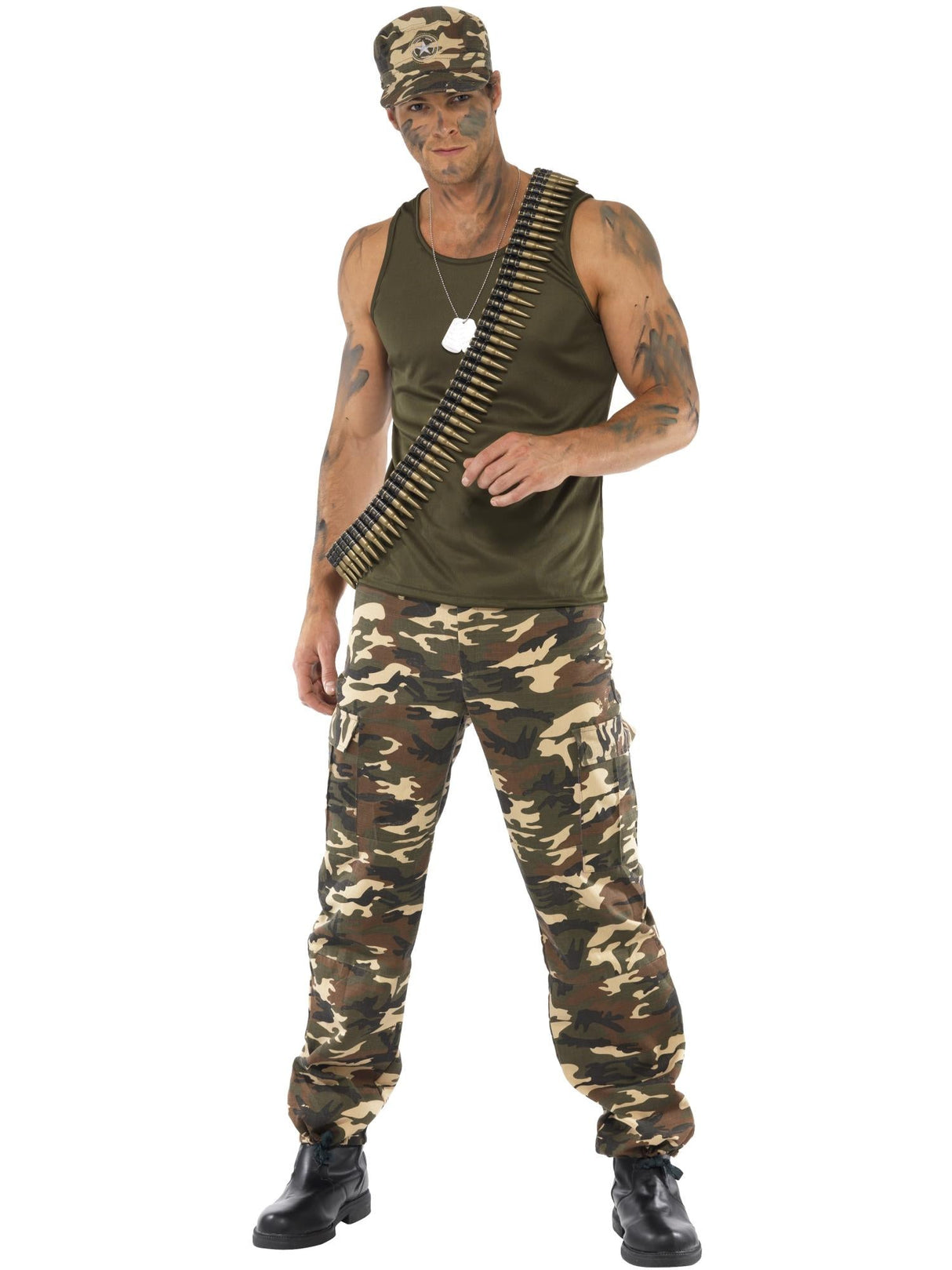 Deluxe Khaki Camo Kostume