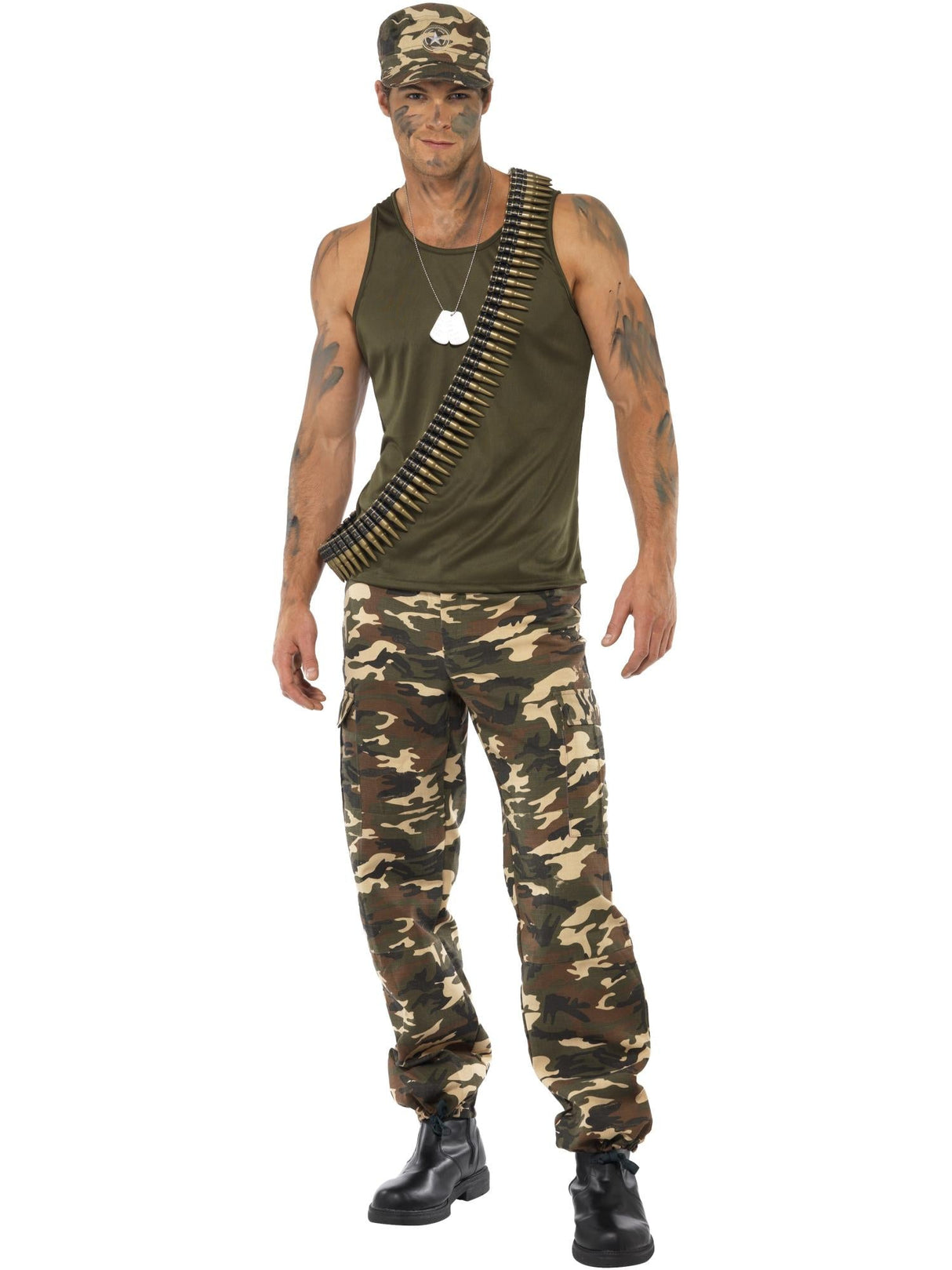 Deluxe Khaki Camo Kostume