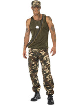 Deluxe Khaki Camo Kostume