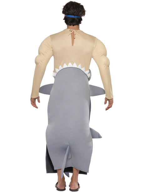 Menneskeædende hajkostume