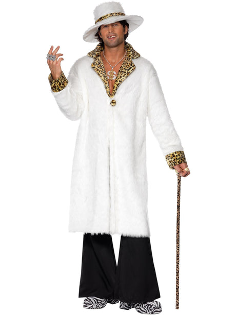 Alfonskostume og leopardskind