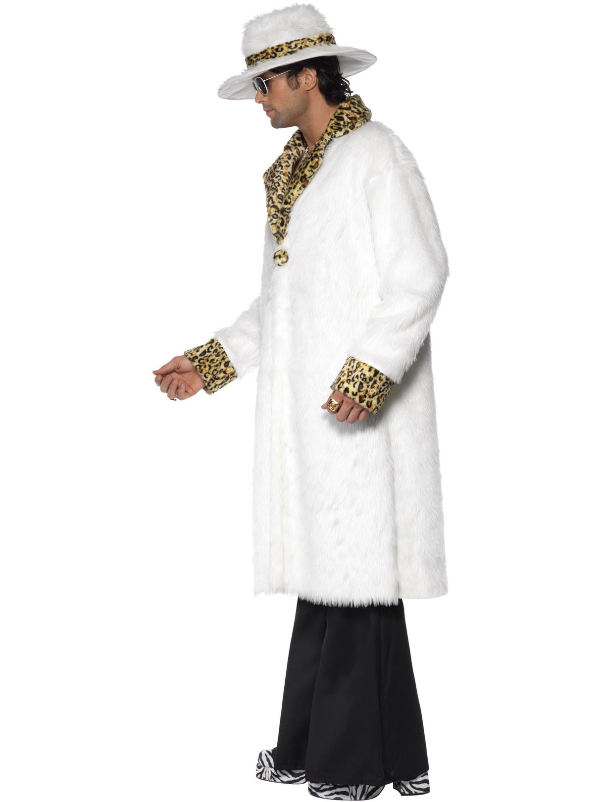 Alfonskostume og leopardskind