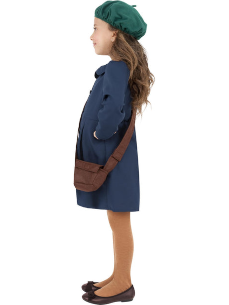 Evakueret pigekostume fra 2. verdenskrig