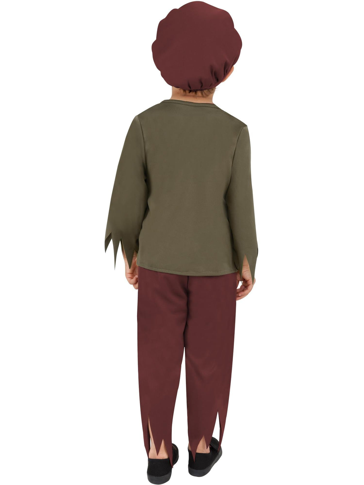 Victoriansk fattig drengekostume