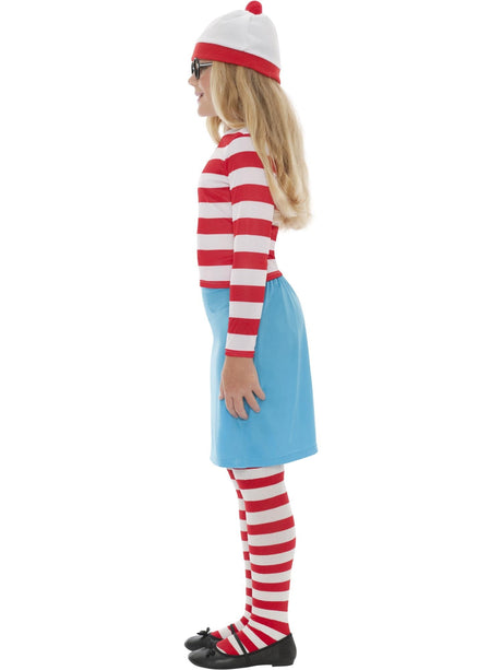Hvor er Wally? Wenda børnekostume