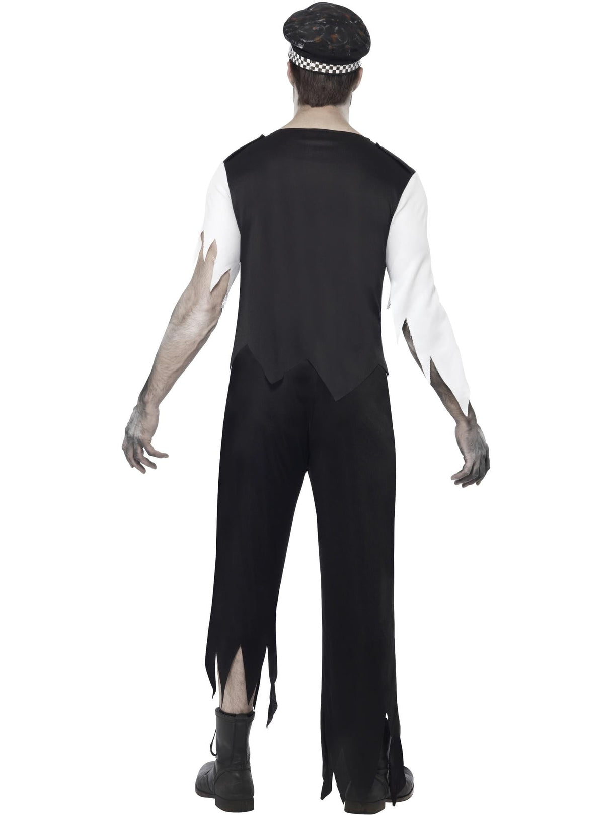 Zombie-politimandkostume