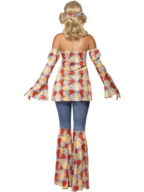 Vintage hippie 70'er kostume
