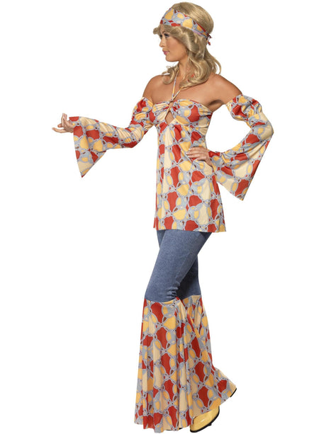Vintage hippie 70'er kostume