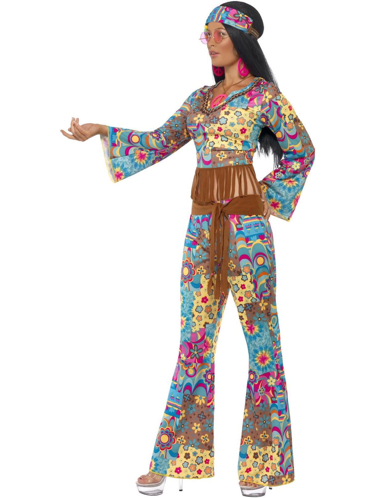 Hippie Flower Power-kostume