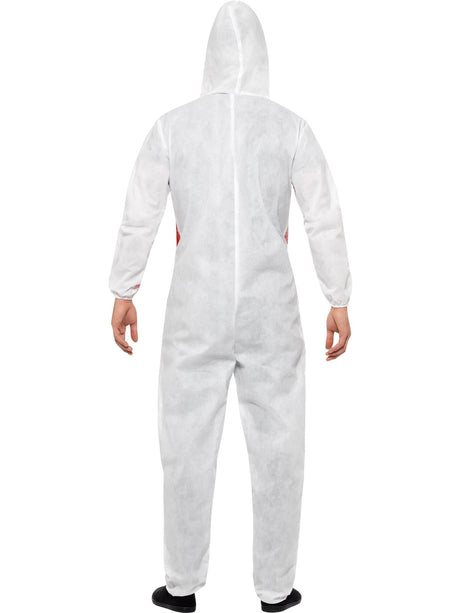 Blodigt retsmedicinsk overall-kostume