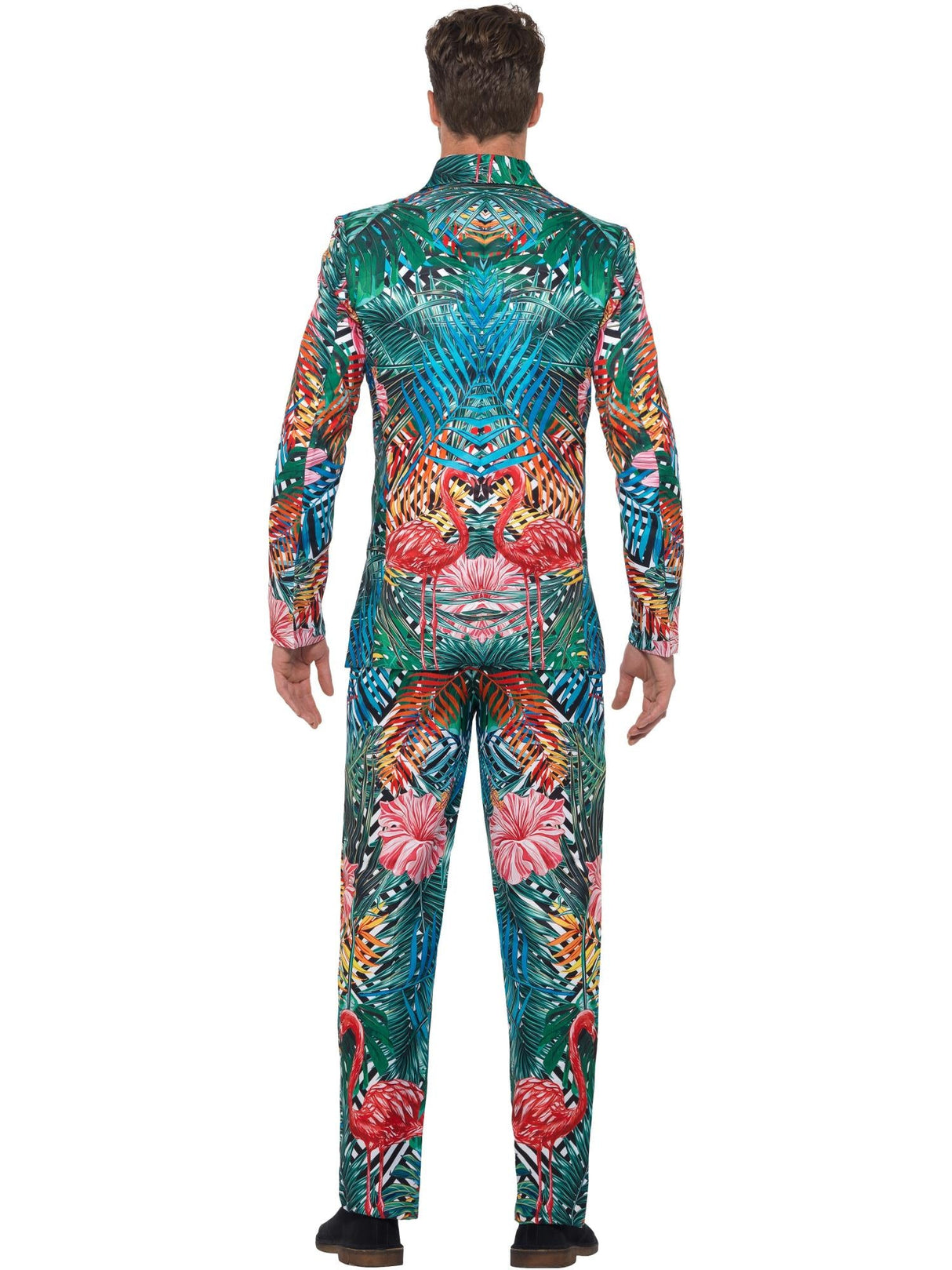 Hawaiiansk tropisk flamingo-dragt