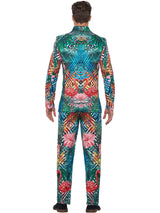 Hawaiiansk tropisk flamingo-dragt