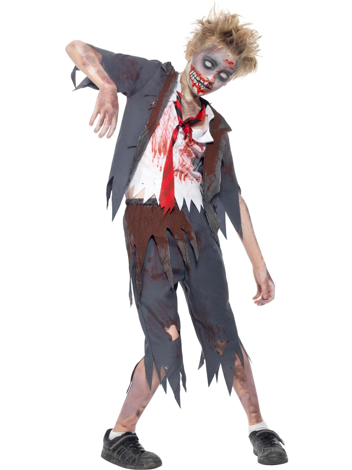 Zombie skoledrengskostume