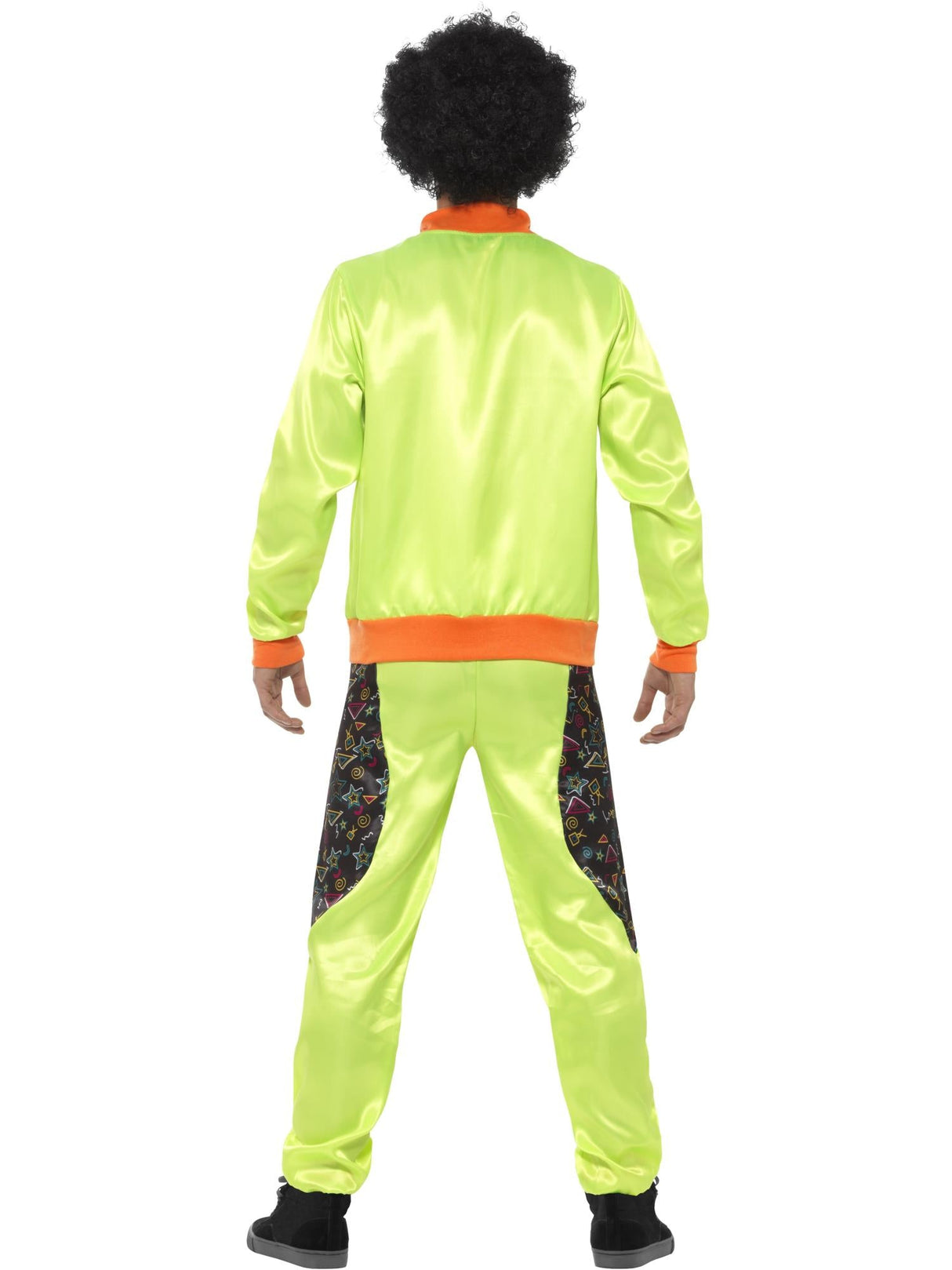 Retro Shell Suit Kostume Grøn